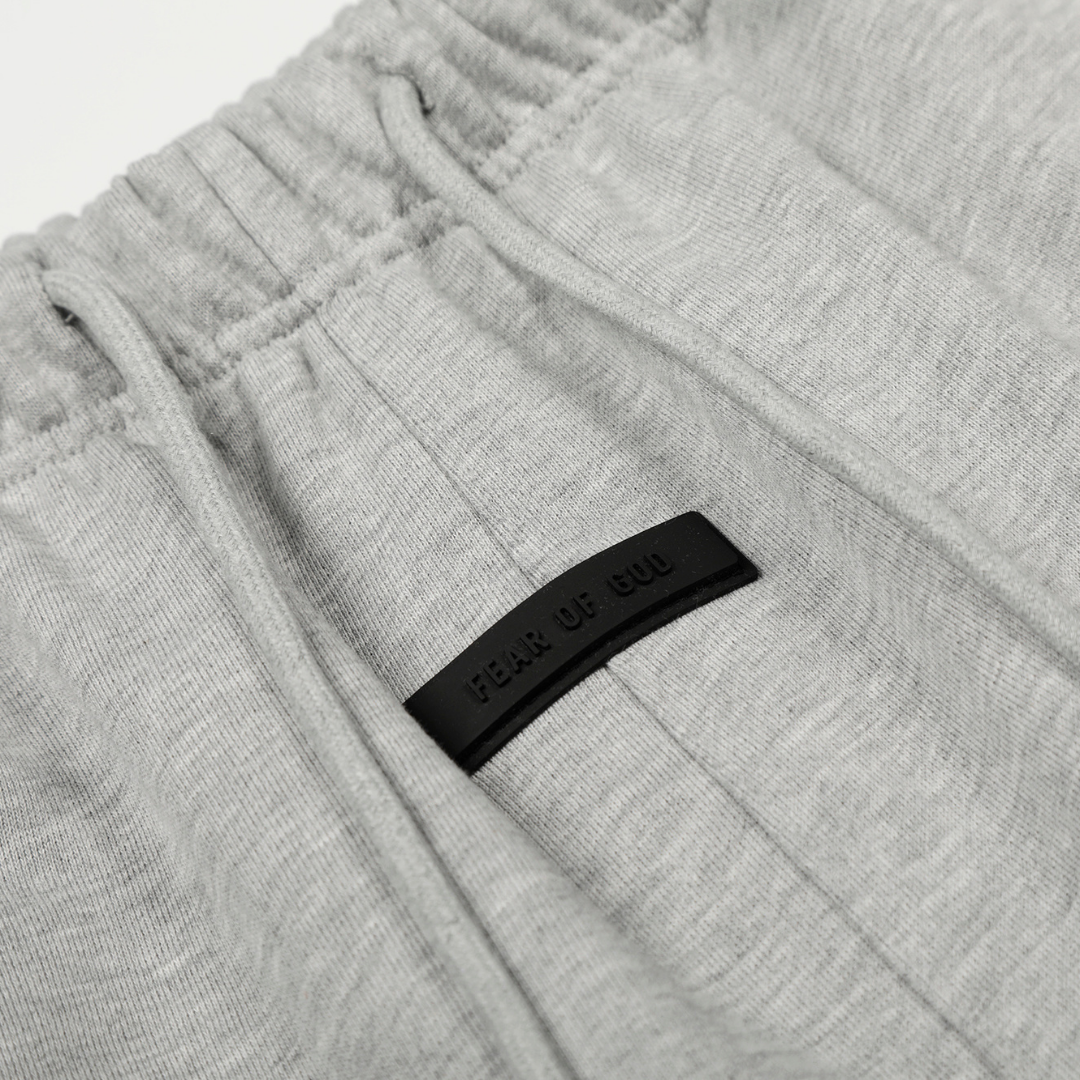 Essentials Short Set Lavado Claro Logo Negro