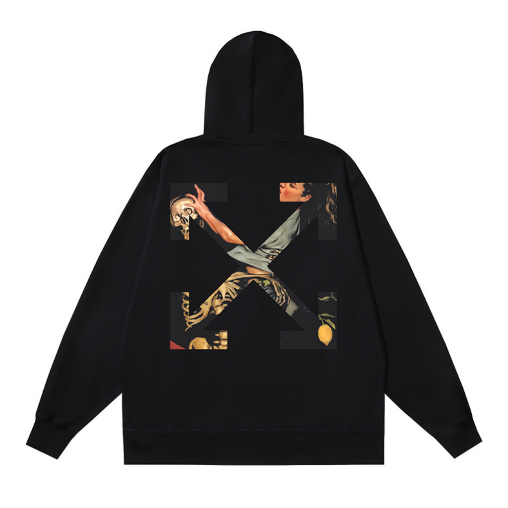 Off-W Monogram Zip Hoodie · Off-White · Nova Neta