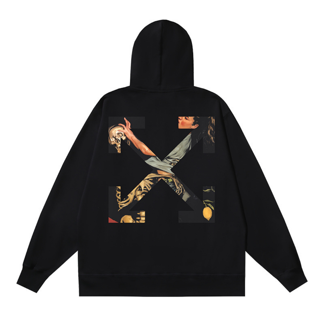 Off-W Monogram Zip Hoodie · Off-White · Nova Neta