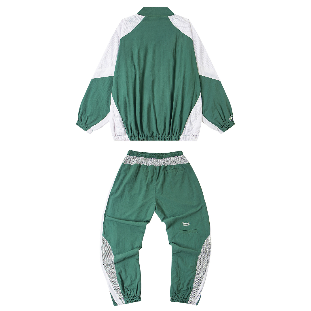 Rules The World Alcatraz x Italy Tracksuit Camo Verde Blanco