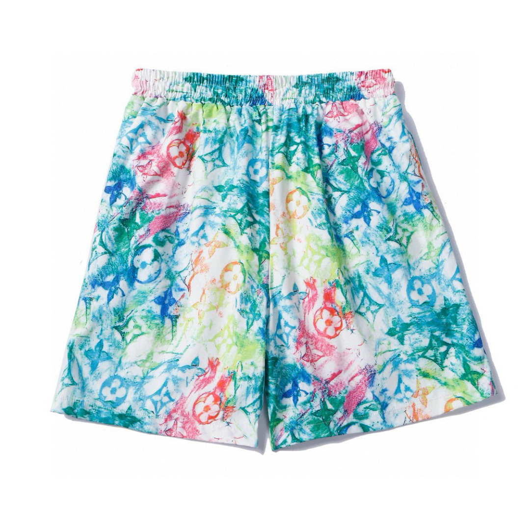 Louis Vuitton Monogram Shorts Lavado Claro Roturas
