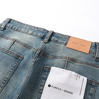 Pantalon Purple Brand Lavado Claro Roturas 6