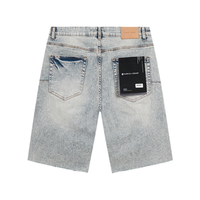 Purple Shorts Lavado Claro Roturas 4