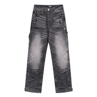 Amr Flared Black Jeans Negro 2