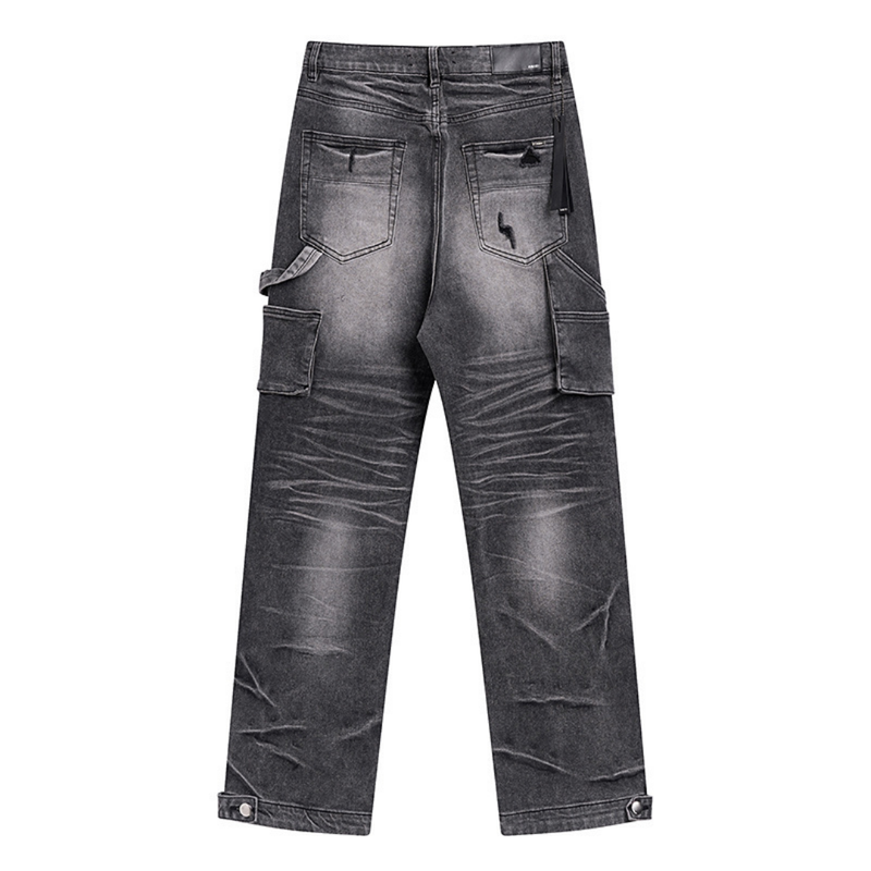 Amr Flared Black Jeans