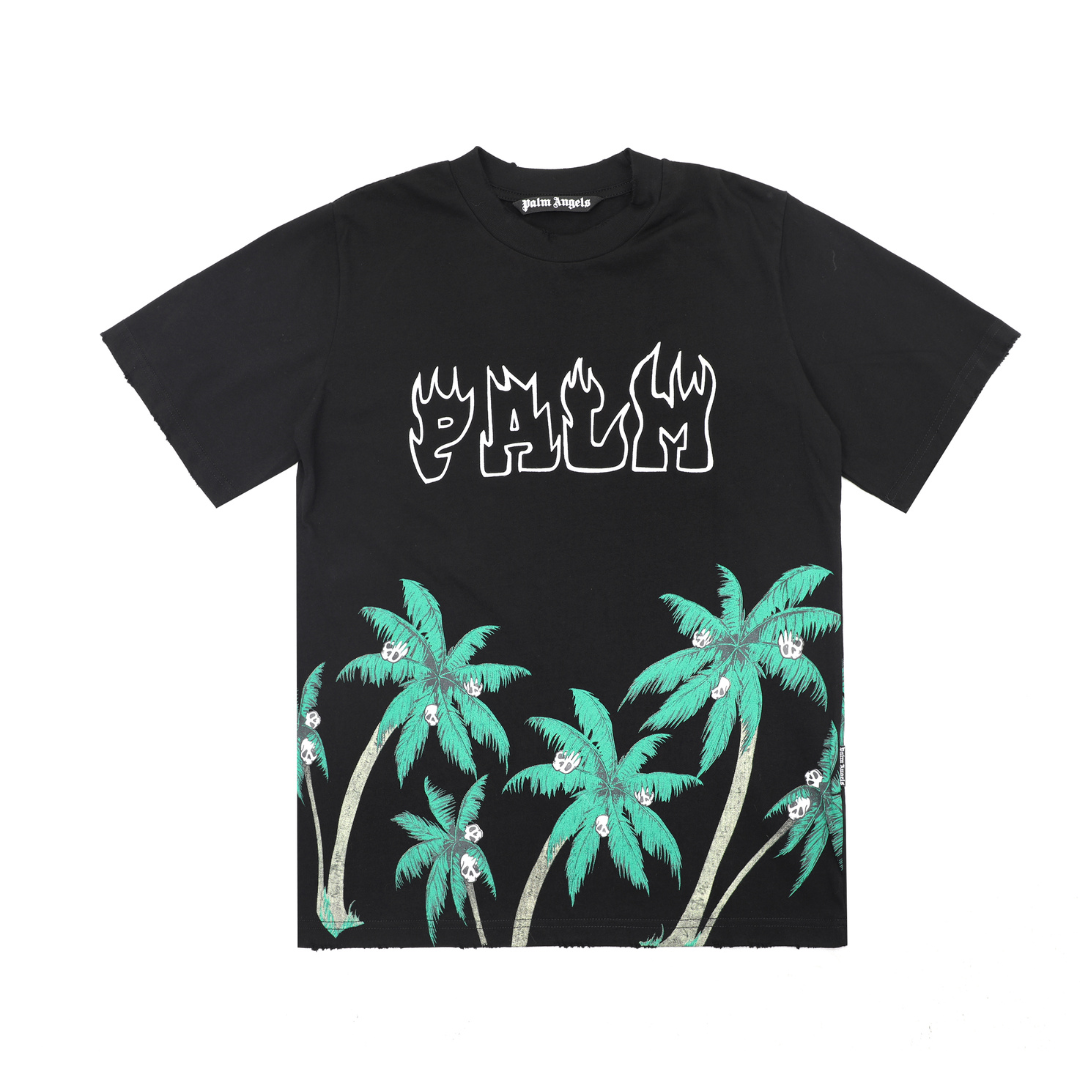 Palm Tree And Skulls T-shirt · Nova Neta · Nova Neta