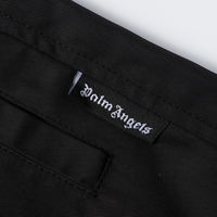 Pantalon Palm Angels Negro Blanco Palm Angels