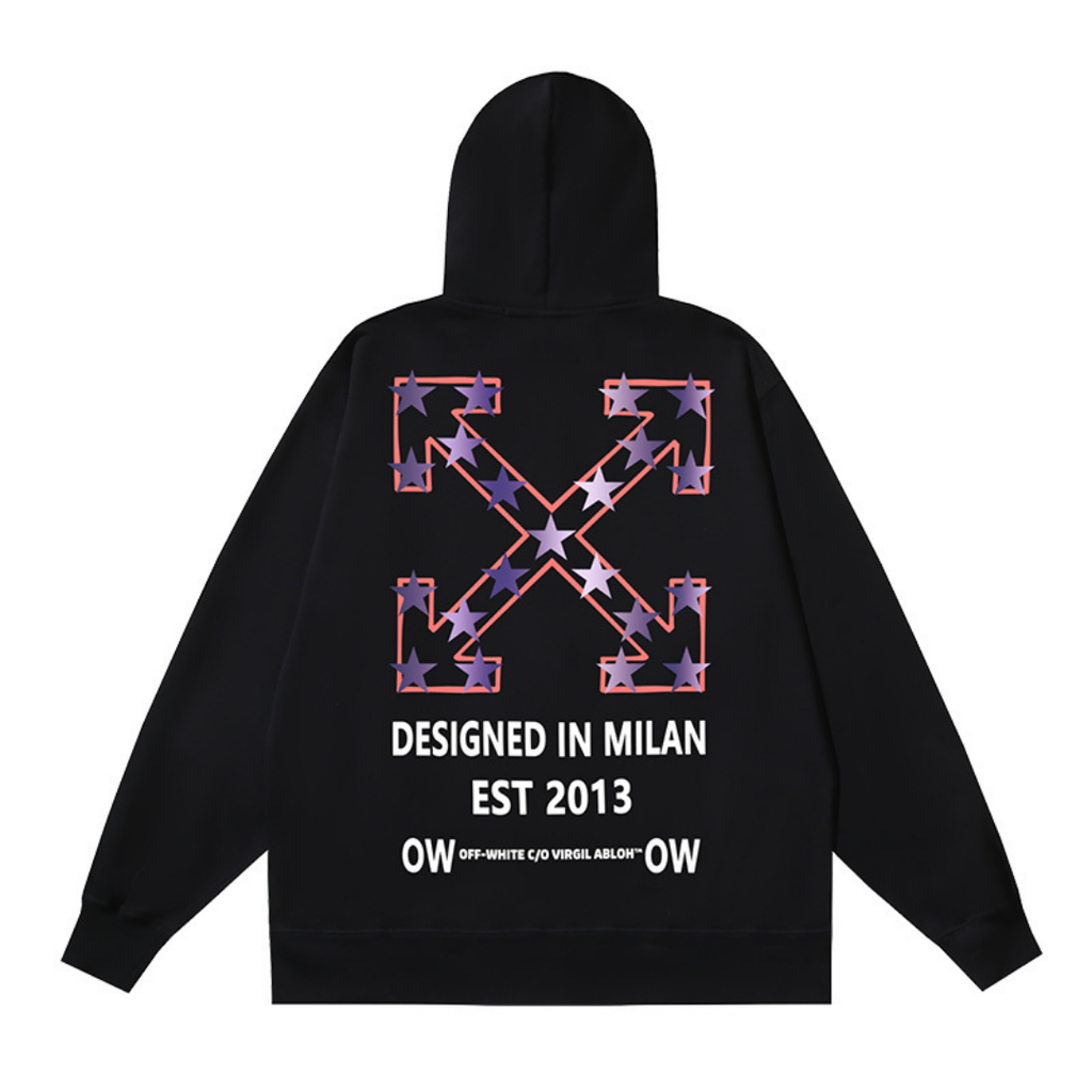 Off-W Monogram Zip Hoodie · Off-White · Nova Neta