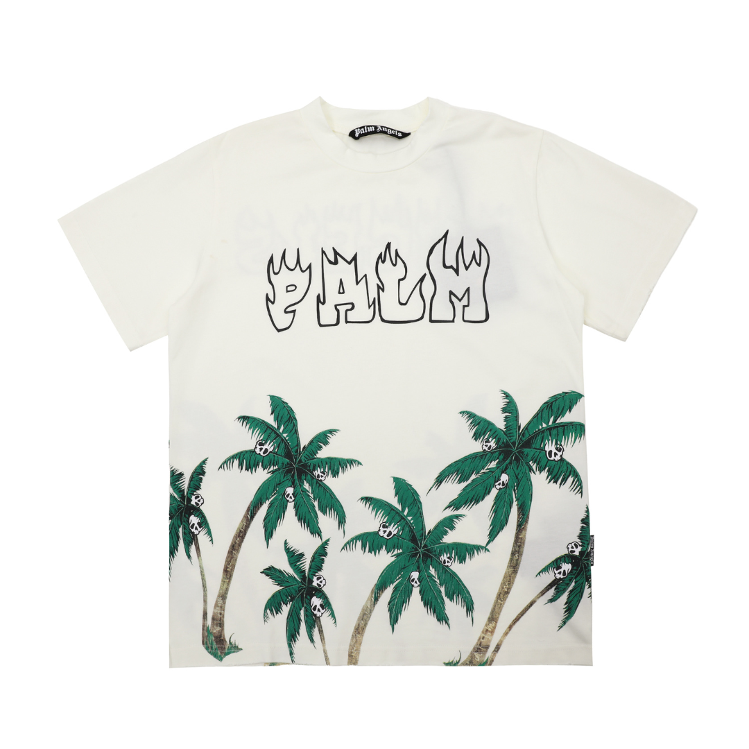 Palm Tree And Skulls T-shirt · Nova Neta · Nova Neta