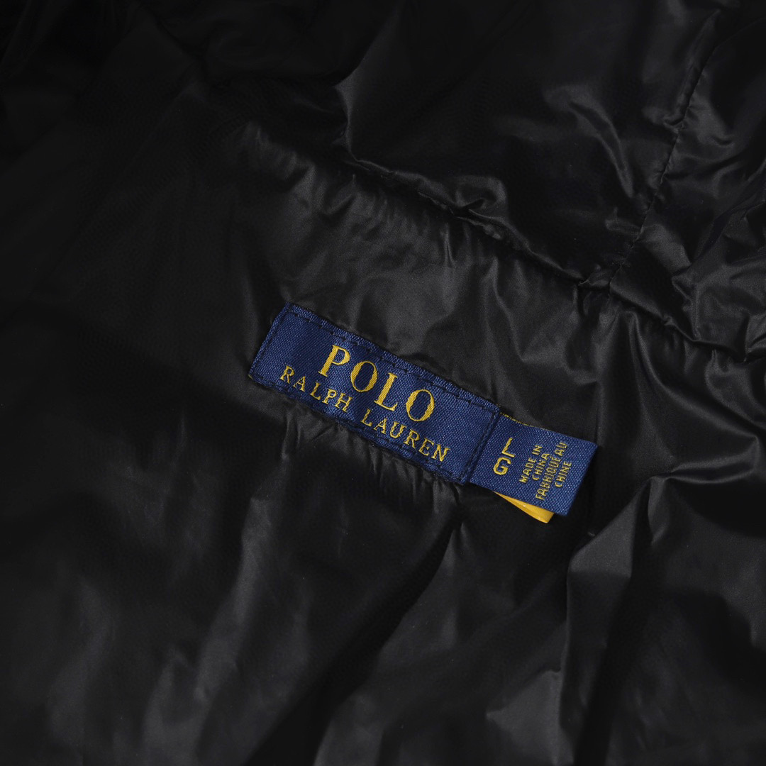 Camiseta Polo Ralph Lauren Negro Liso Negro Logo Rojo 2