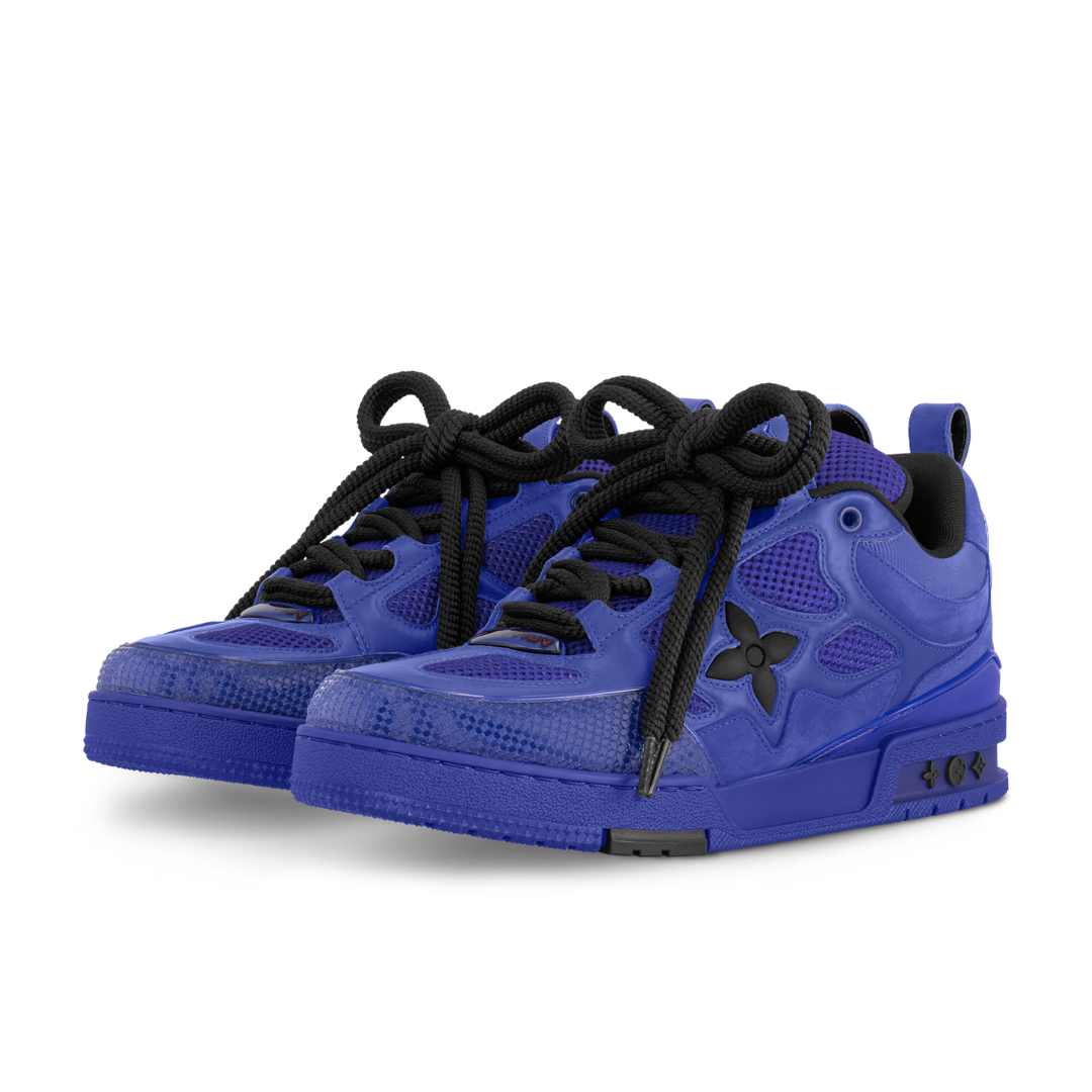 Skater Monogram Azul Cuerdas