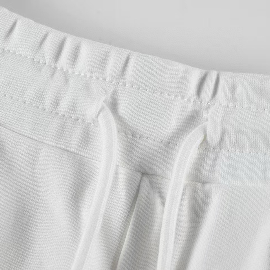 Monogram Shorts Monograma Negro Blanco