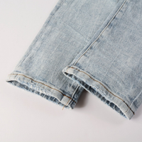 Purple Triple Ripped Jeans