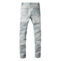 Amr Blue Gradient Jeans Azul 2