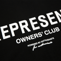 Camiseta Represent Negro Negro Represent