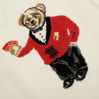 Camiseta Polo Ralph Lauren Beige Blanco Mamut Rojo
