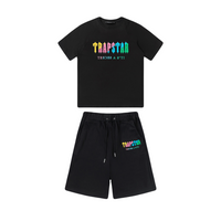 Conjunto Trapstar Negro Negro Amarillo