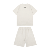 Essentials Short Set Café Camiseta