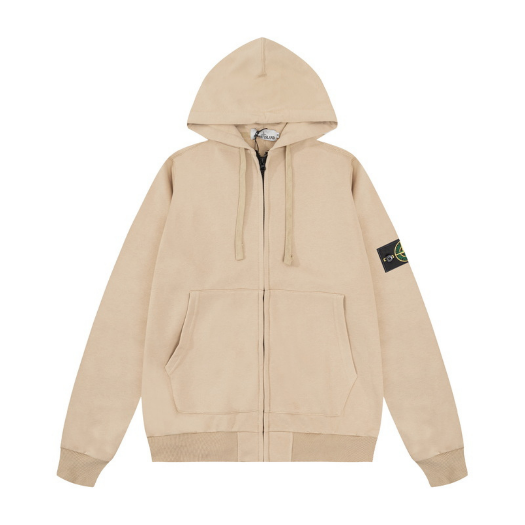 Buzo Stone Island Beige Cielo Gris Camo