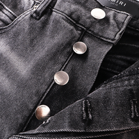 Amr Flared Black Jeans Negro 2