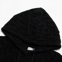Monogram Hoodie Negro Camo 2