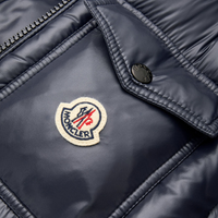 Montbeliard Down Jacket Negro Rojo Blanco
