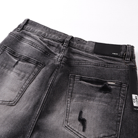 Amr Flared Black Jeans Negro 2