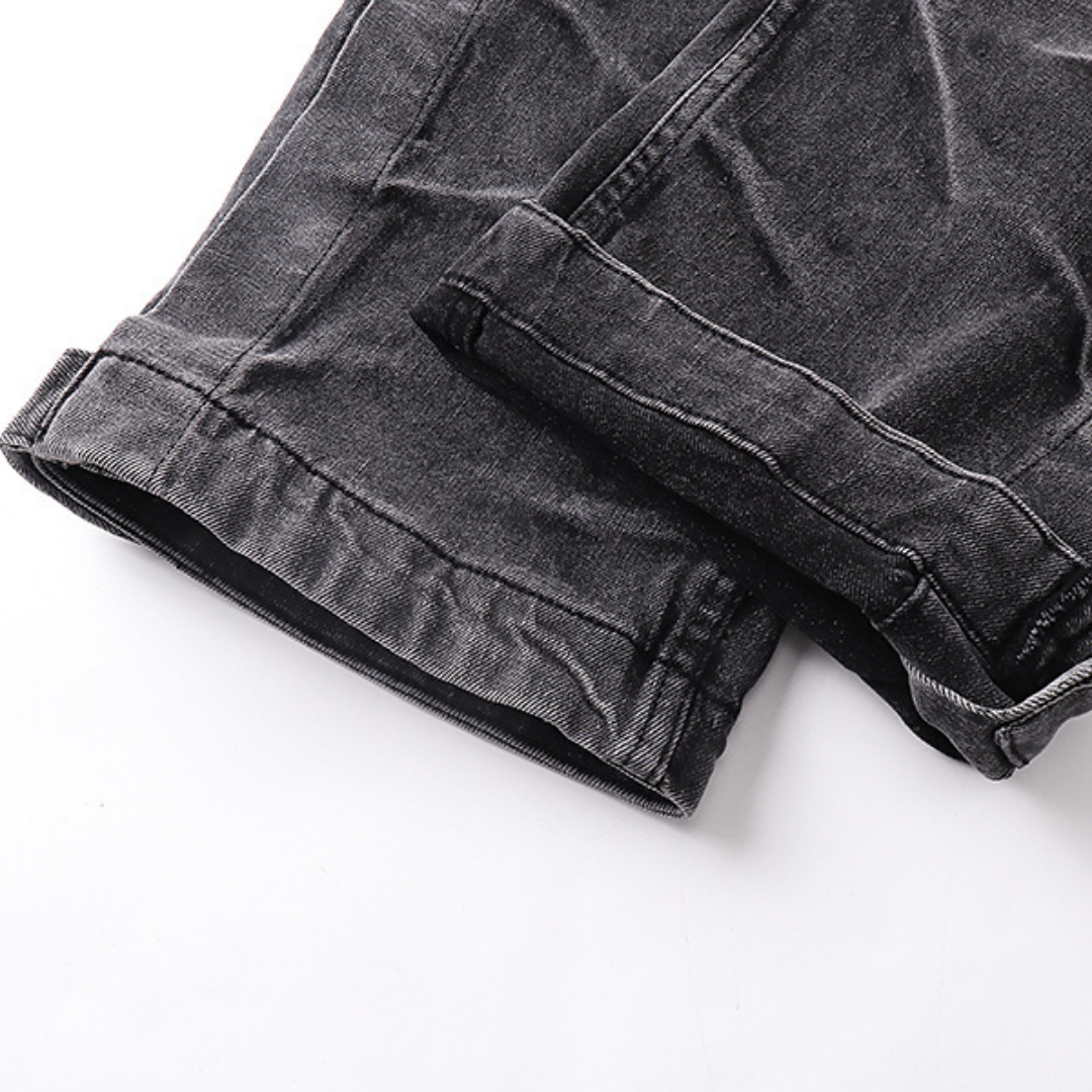 Amr Flared Black Jeans Negro 2