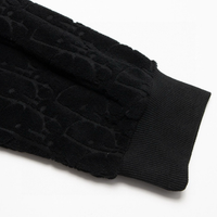 Monogram Hoodie Negro Camo 2