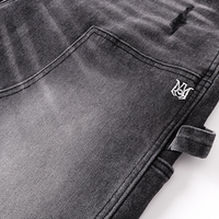 Amr Flared Black Jeans Negro 2
