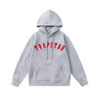 Conjunto Trapstar Gris Rojo Gris