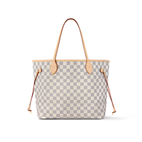 Louis Vuitton Neverfull Bag Blanco Gris