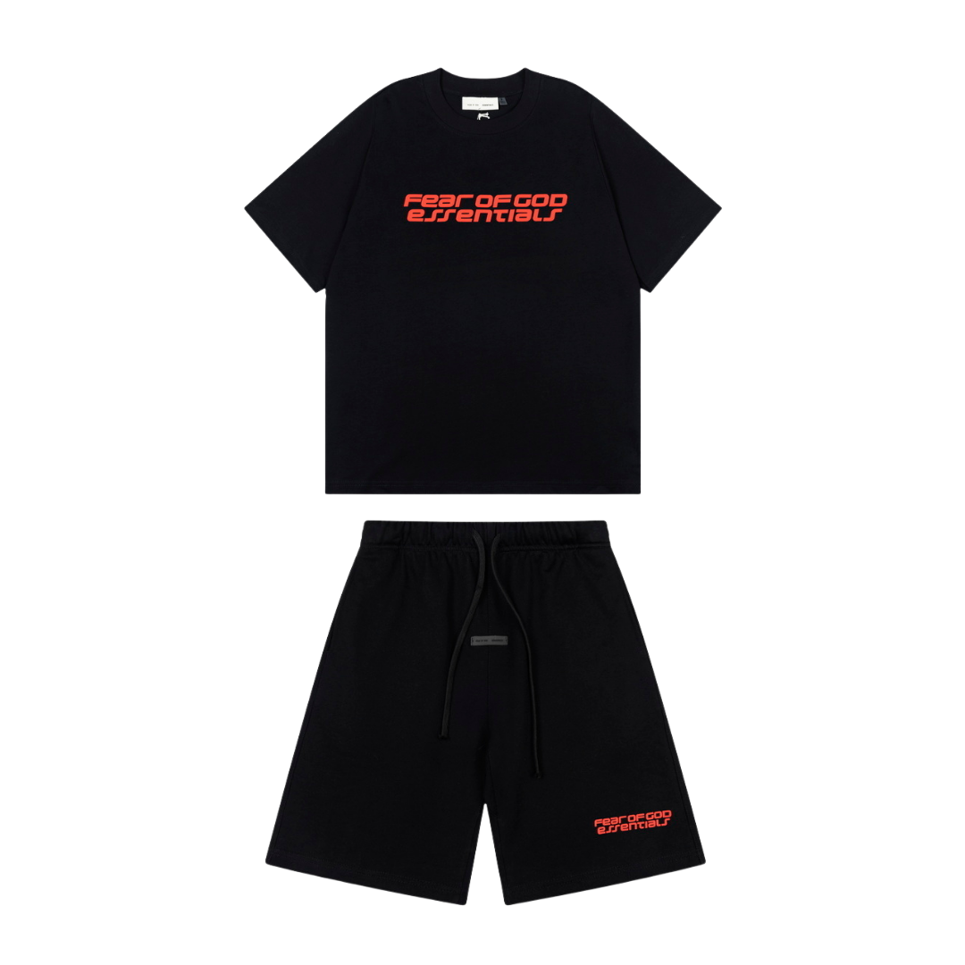 Essentials Short Set Rojo Of