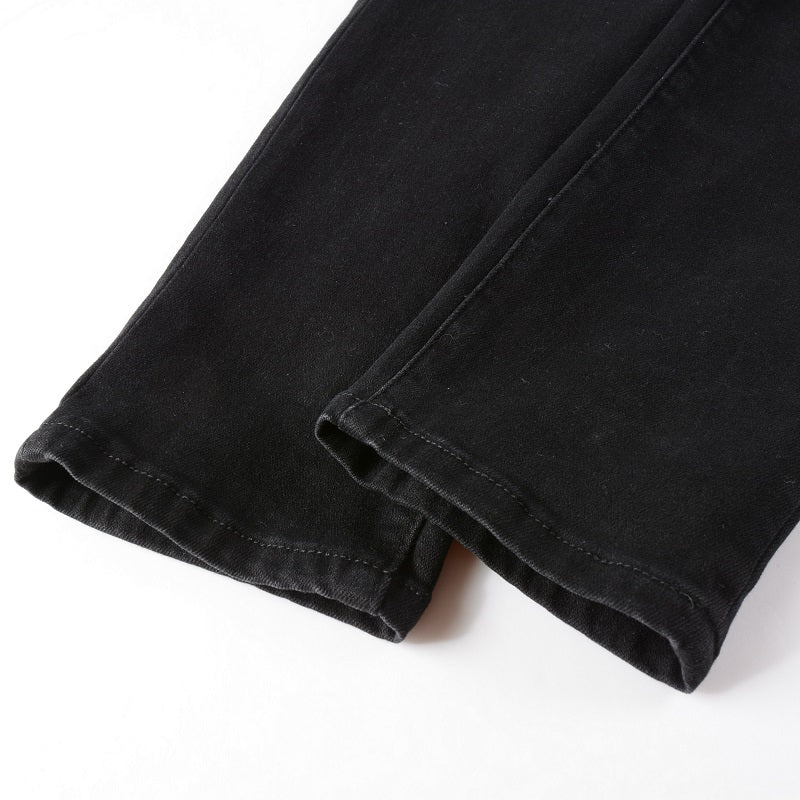 Amr Black Ripped Jeans Negro