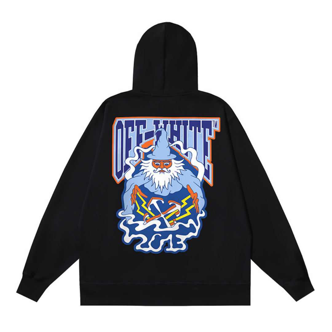 Off-W Monogram Zip Hoodie · Off-White · Nova Neta