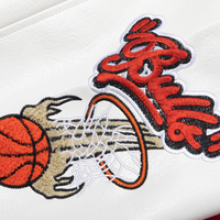 Off-White Off-W Varsity Jacket - Rojo