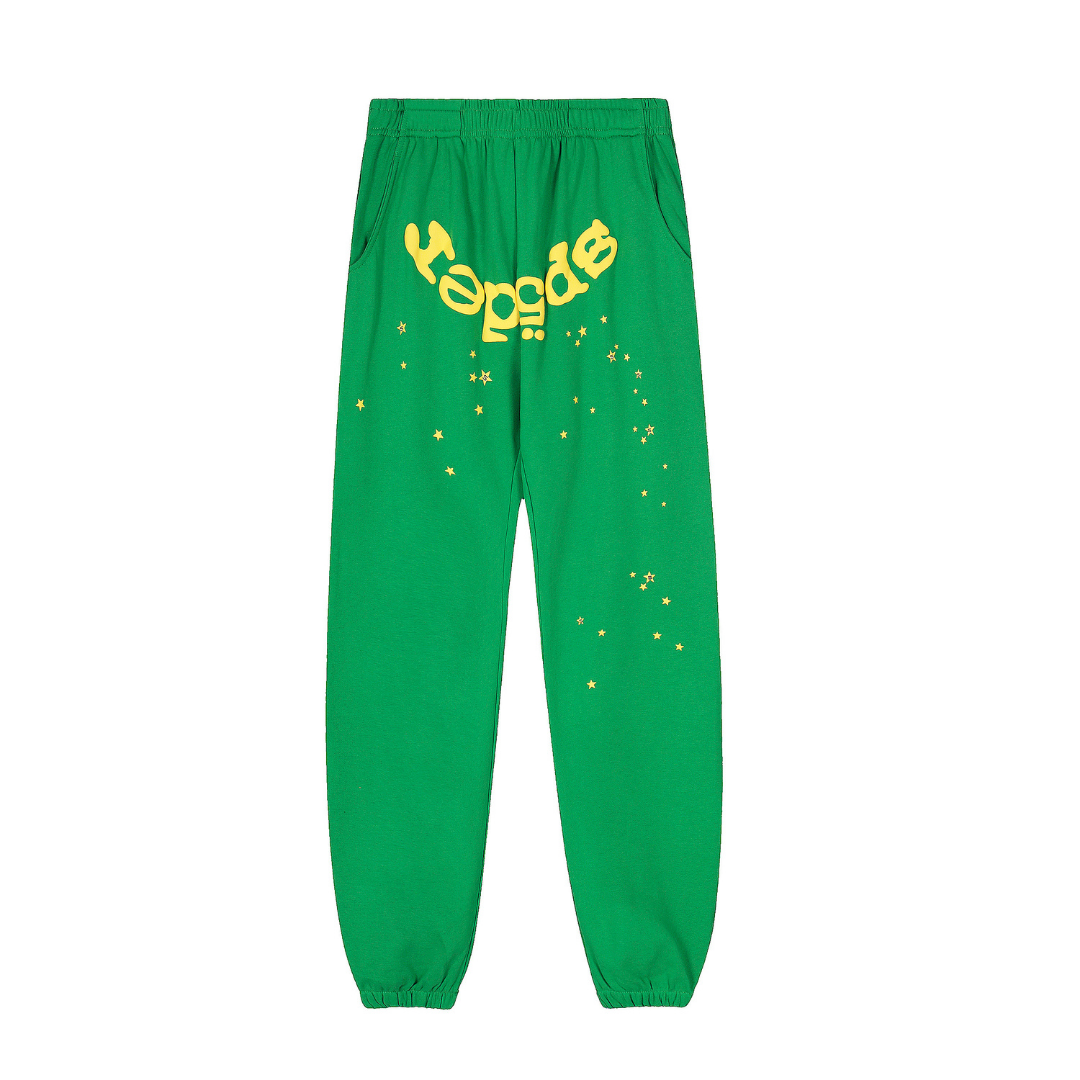 Conjunto Sp5der Verde Spider Web