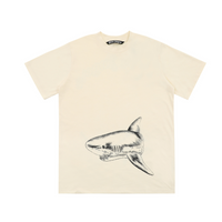 Palm Angels Palm Shark T-shirt - Negro Negro Tiburón
