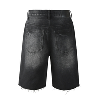 Purple Shorts Corto Negro Radial