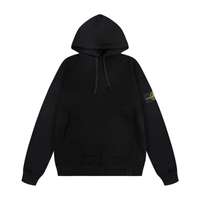 Buzo Stone Island Negro Camo Negro