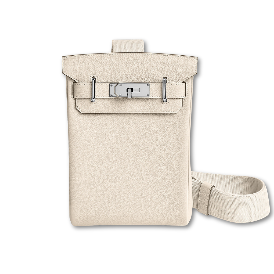 Messenger PM Bagpack Liso Beige Cierre