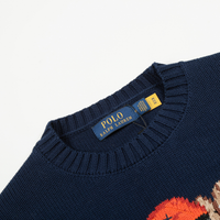 Camiseta Polo Ralph Lauren Navy Blanco Golfista