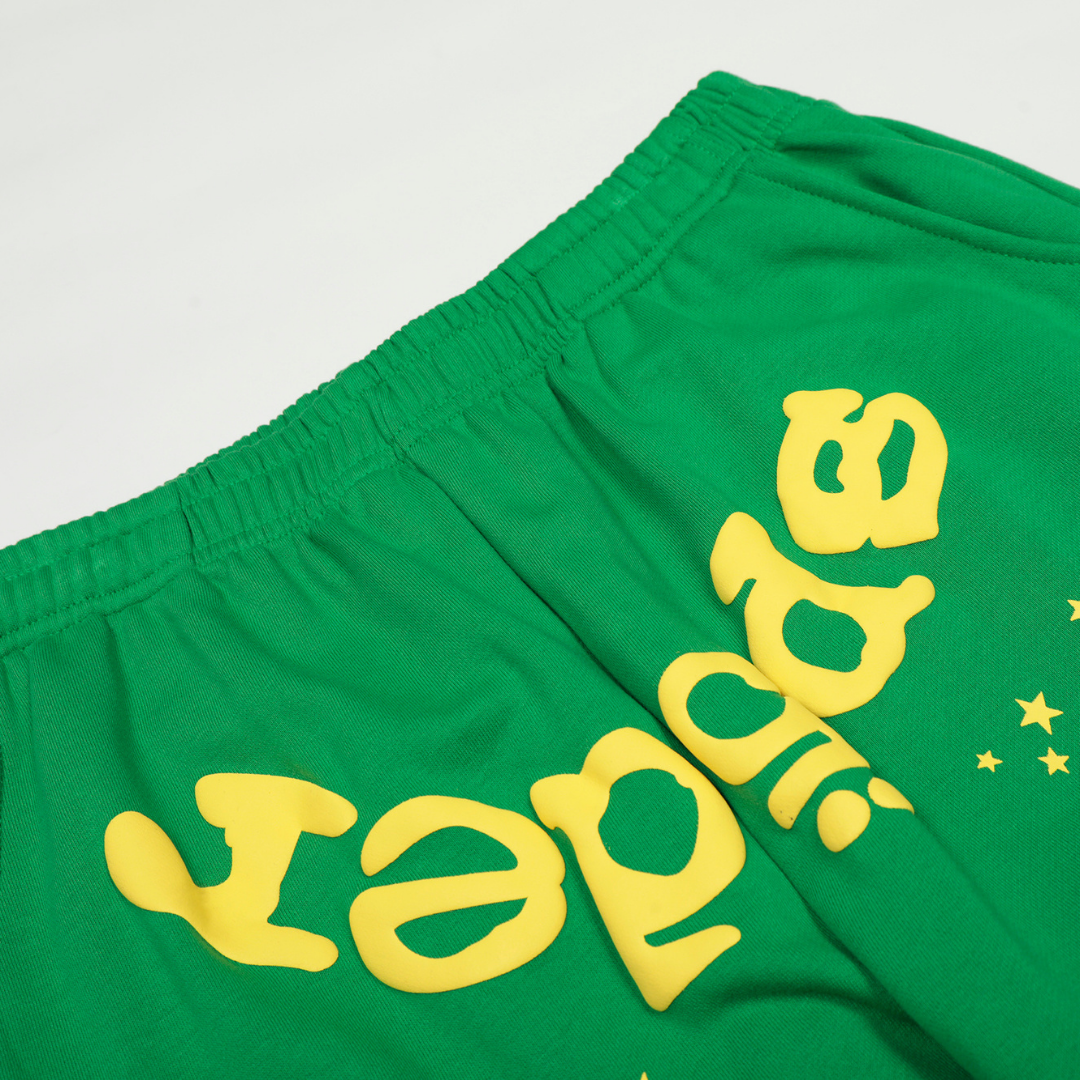 Conjunto Sp5der Verde Spider Web