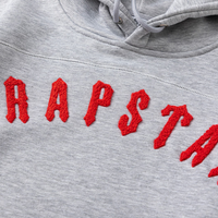 Conjunto Trapstar Gris Rojo Gris