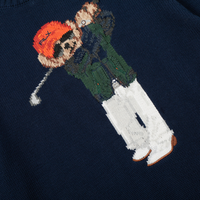 Camiseta Polo Ralph Lauren Navy Blanco Golfista