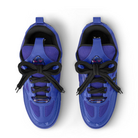 Skater Monogram Azul Cuerdas