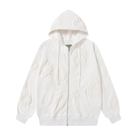 Denim Trs Zip Hoodie