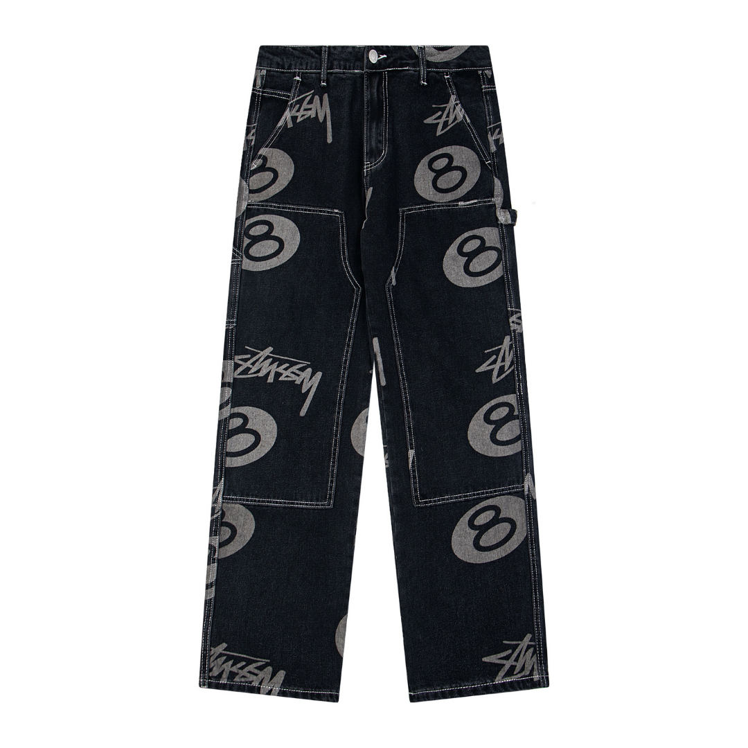 Pantalon Stussy Negro
