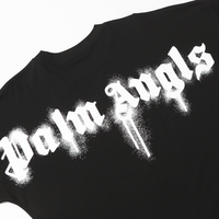 Camiseta Palm Angels Blanco/Azul Azul Verde Camo