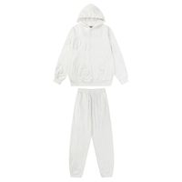 Denim Trs Full White Tracksuit